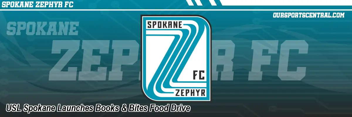 USL Spokane Launches Books & Bites Food Drive