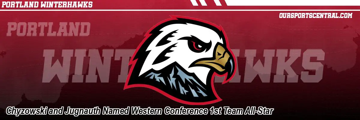 Chyzowski and Jugnauth Named Western Conference 1st Team All-Star