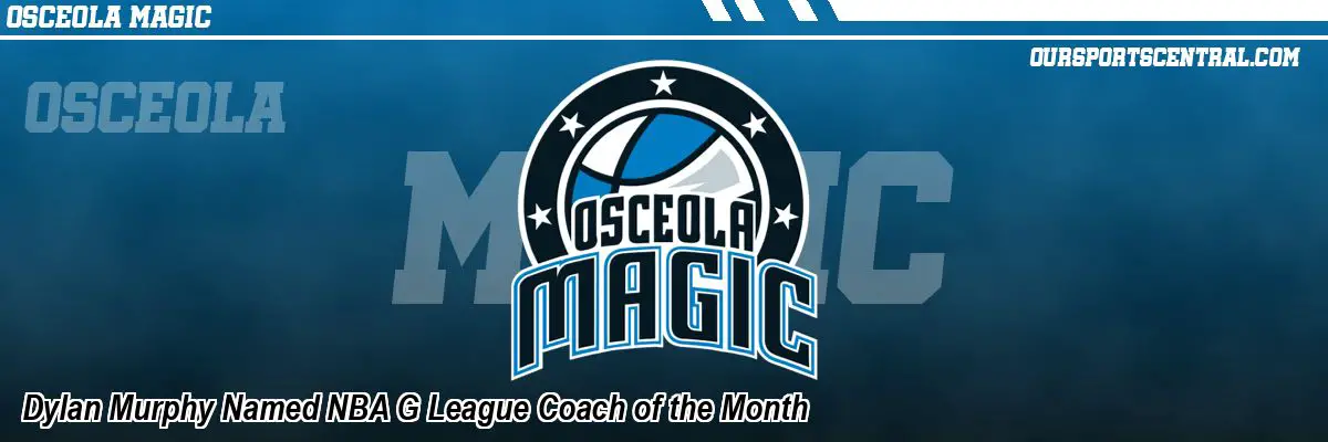 Dylan Murphy Named NBA G League Coach of the Month