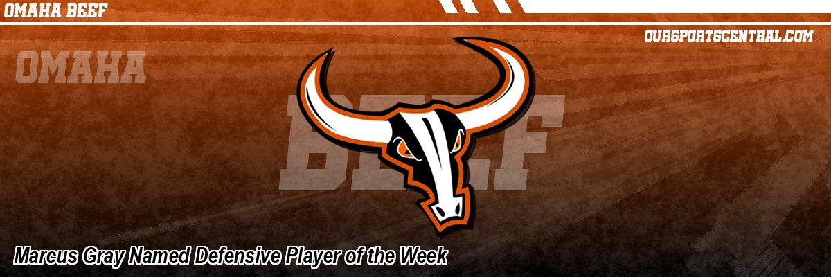 Marcus Gray Named Defensive Player of the Week