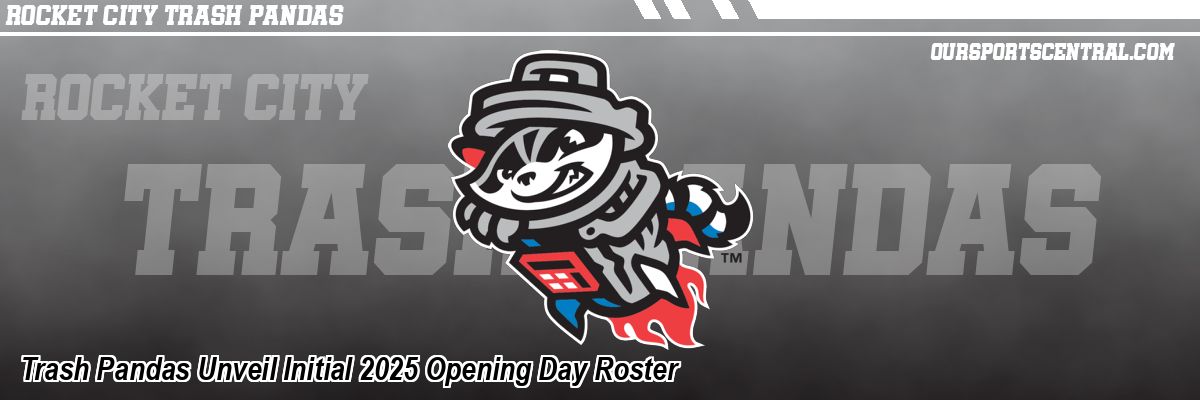 Trash Pandas Unveil Initial 2025 Opening Day Roster