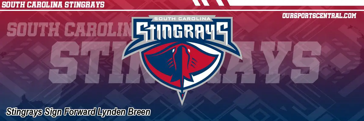 Stingrays Sign Forward Lynden Breen