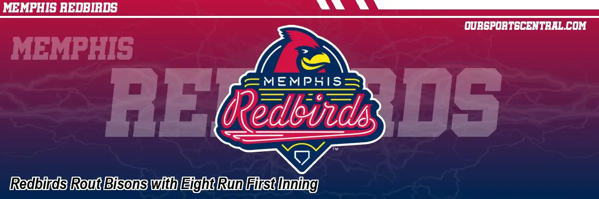 Redbirds Rout Bisons with Eight Run First Inning