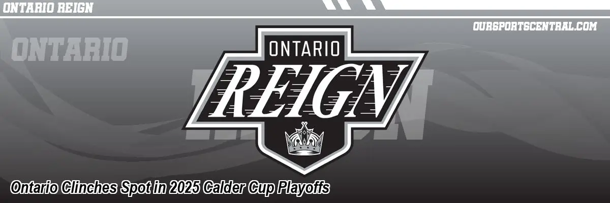 Ontario Clinches Spot in 2025 Calder Cup Playoffs