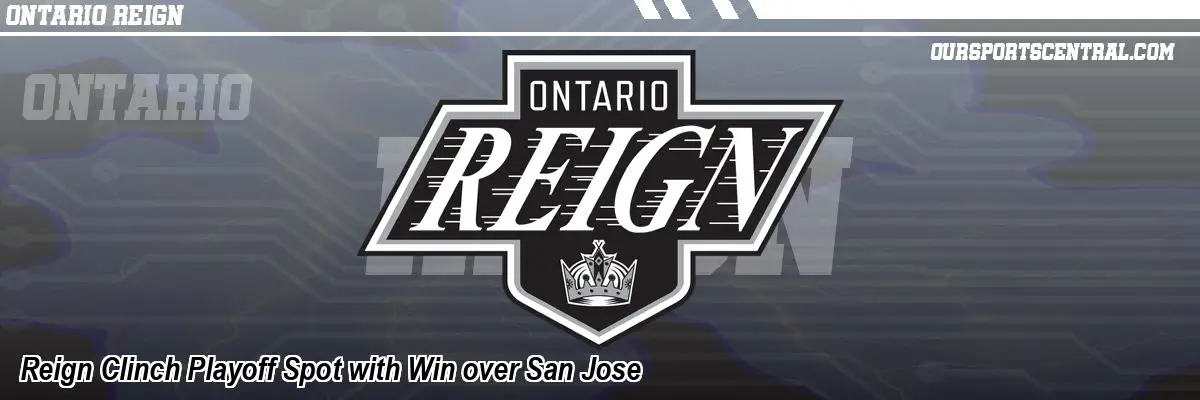 Reign Clinch Playoff Spot with Win over San Jose