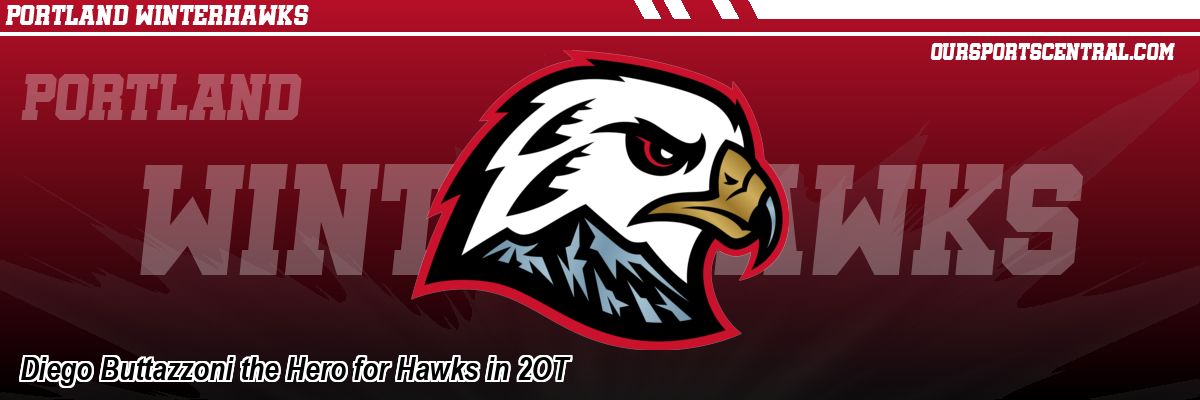 Diego Buttazzoni the Hero for Hawks in 2OT
