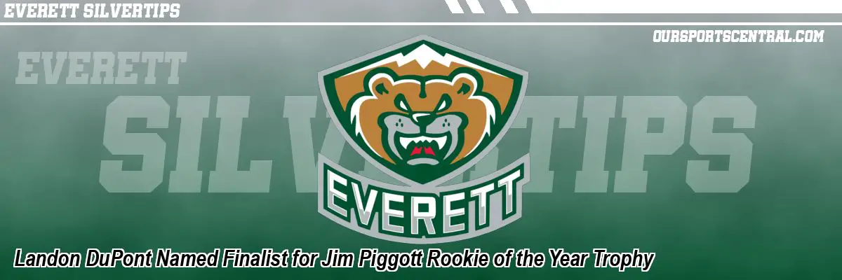 Landon DuPont Named Finalist for Jim Piggott Rookie of the Year Trophy