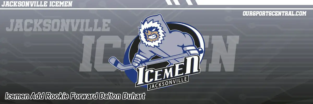 Icemen Add Rookie Forward Dalton Duhart