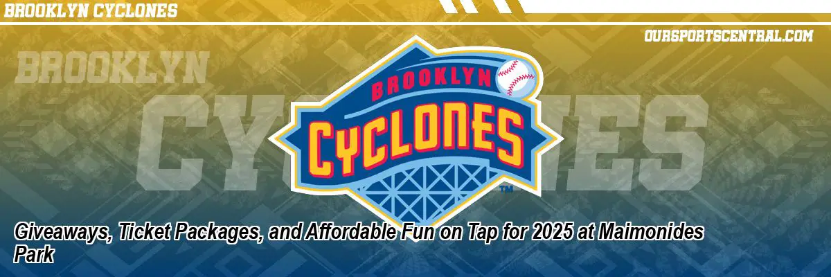 Giveaways, Ticket Packages, and Affordable Fun on Tap for 2025 at Maimonides Park