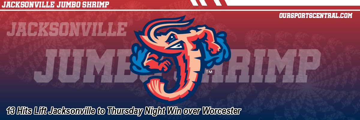 13 Hits Lift Jacksonville to Thursday Night Win over Worcester