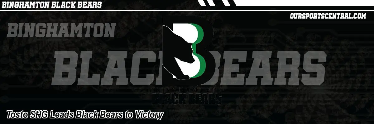 Tosto SHG Leads Black Bears to Victory