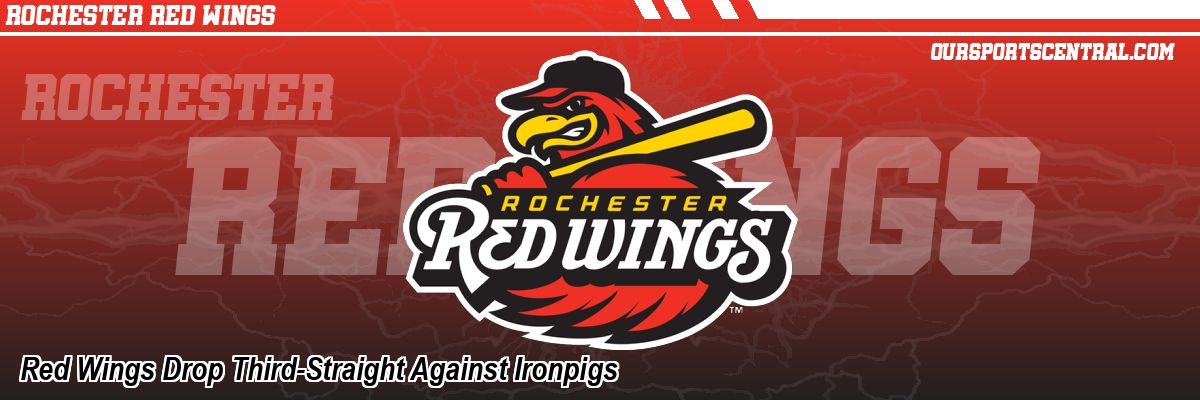 Red Wings Drop Third-Straight Against Ironpigs