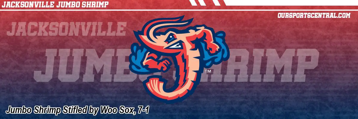 Jumbo Shrimp Stifled by Woo Sox, 7-1