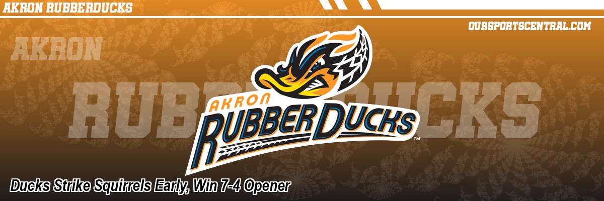 Ducks Strike Squirrels Early, Win 7-4 Opener