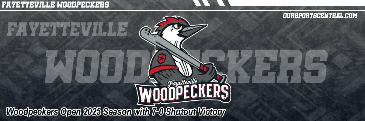 Woodpeckers Open 2025 Season with 7-0 Shutout Victory