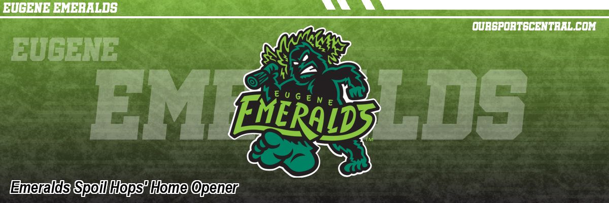 Emeralds Spoil Hops' Home Opener