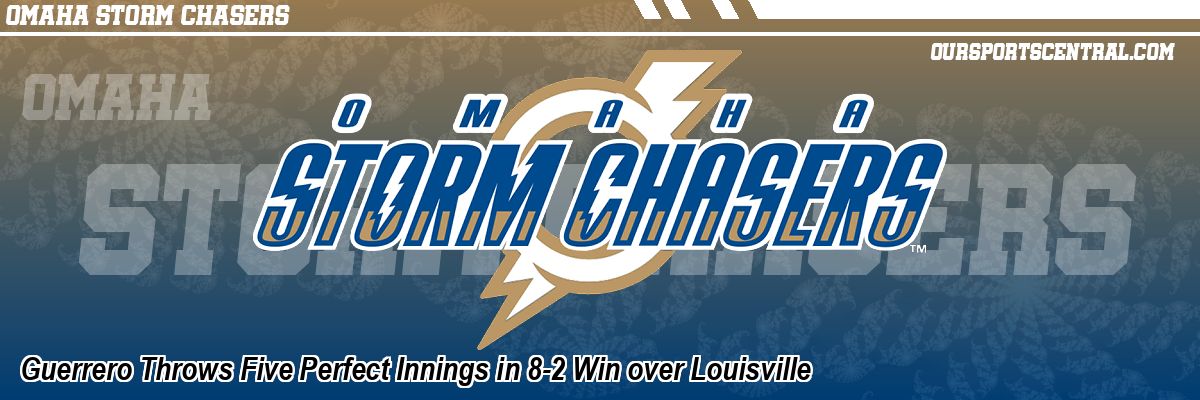 Guerrero Throws Five Perfect Innings in 8-2 Win over Louisville