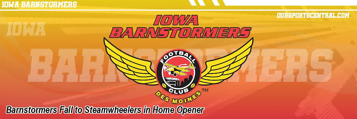 Barnstormers Fall to Steamwheelers in Home Opener
