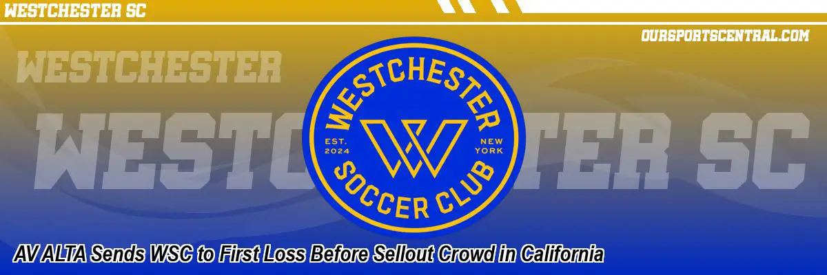 AV ALTA Sends WSC to First Loss Before Sellout Crowd in California