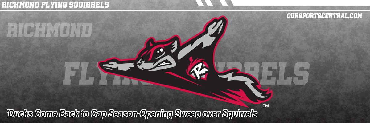 'Ducks Come Back to Cap Season-Opening Sweep over Squirrels