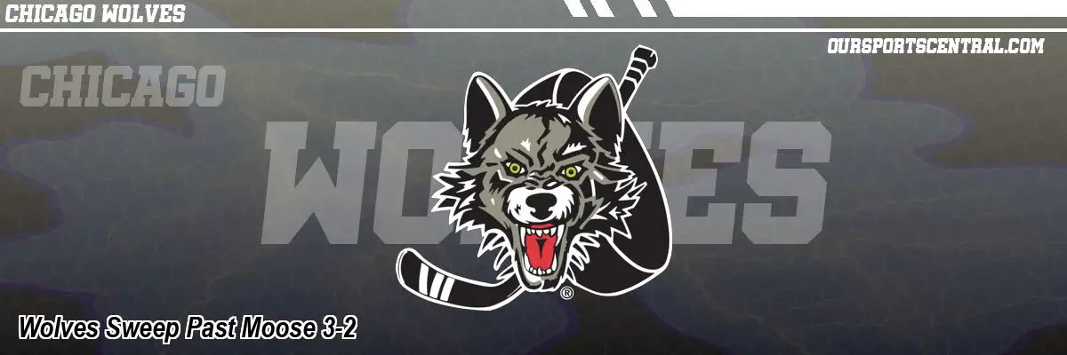 Wolves Sweep Past Moose 3-2