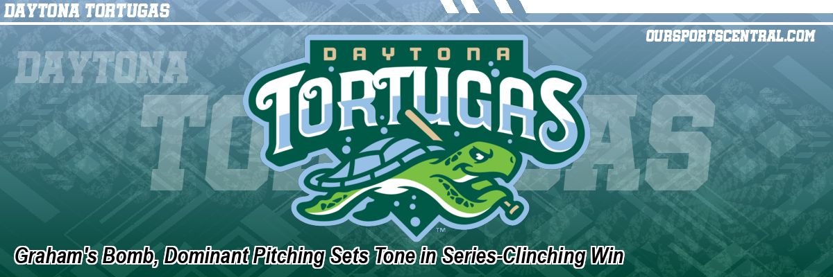 Graham's Bomb, Dominant Pitching Sets Tone in Series-Clinching Win