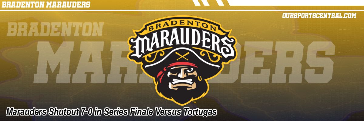 Marauders Shutout 7-0 in Series Finale Versus Tortugas