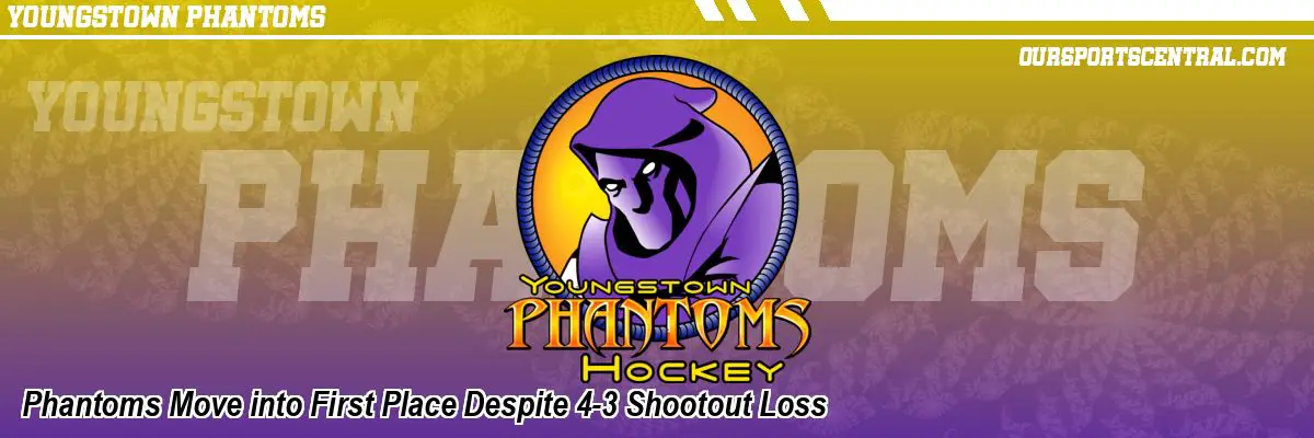 Phantoms Move into First Place Despite 4-3 Shootout Loss