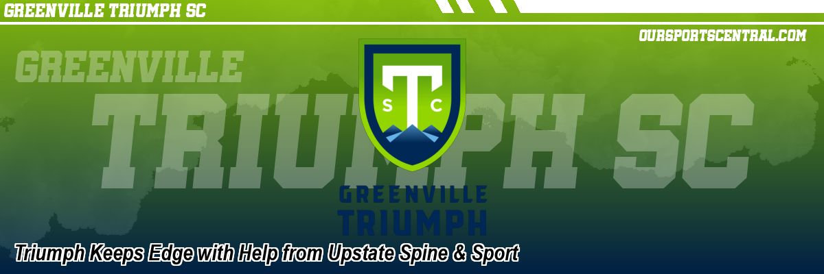 Triumph Keeps Edge with Help from Upstate Spine & Sport