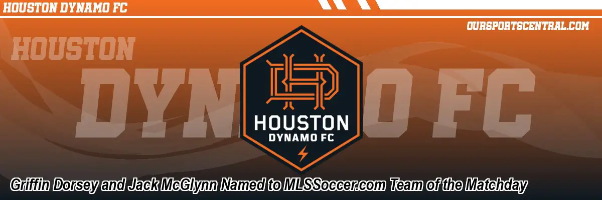 Griffin Dorsey and Jack McGlynn Named to MLSSoccer.com Team of the Matchday