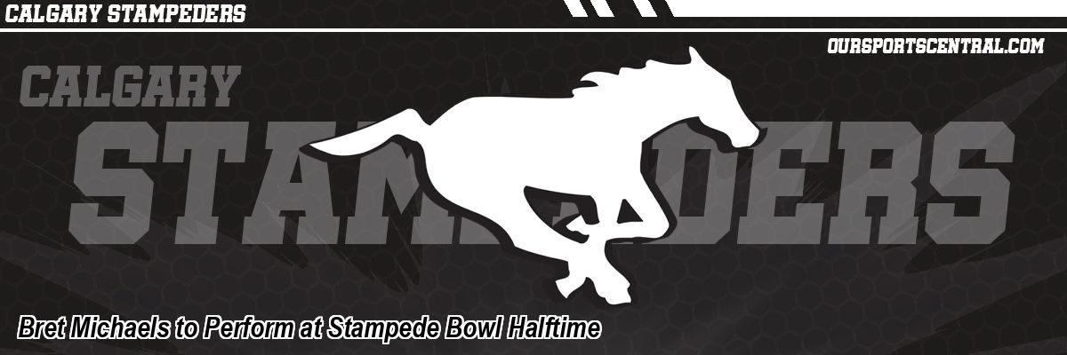 Bret Michaels to Perform at Stampede Bowl Halftime