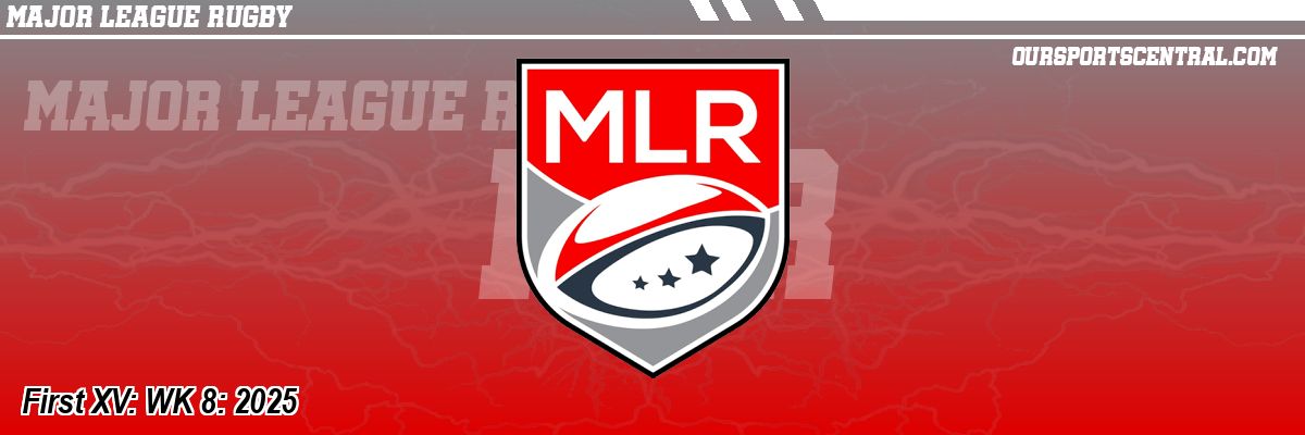 First XV: WK 8: 2025