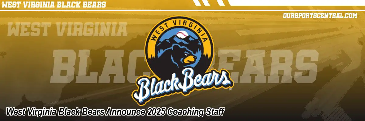 West Virginia Black Bears Announce 2025 Coaching Staff