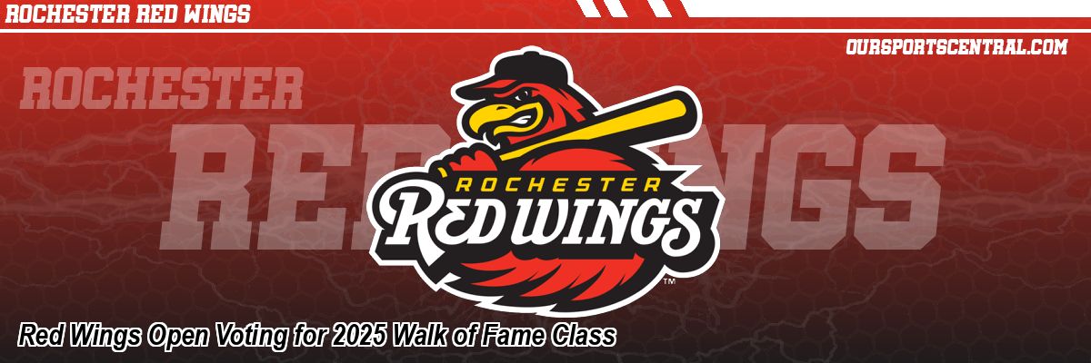 Red Wings Open Voting for 2025 Walk of Fame Class