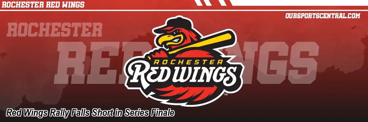 Red Wings Rally Falls Short in Series Finale