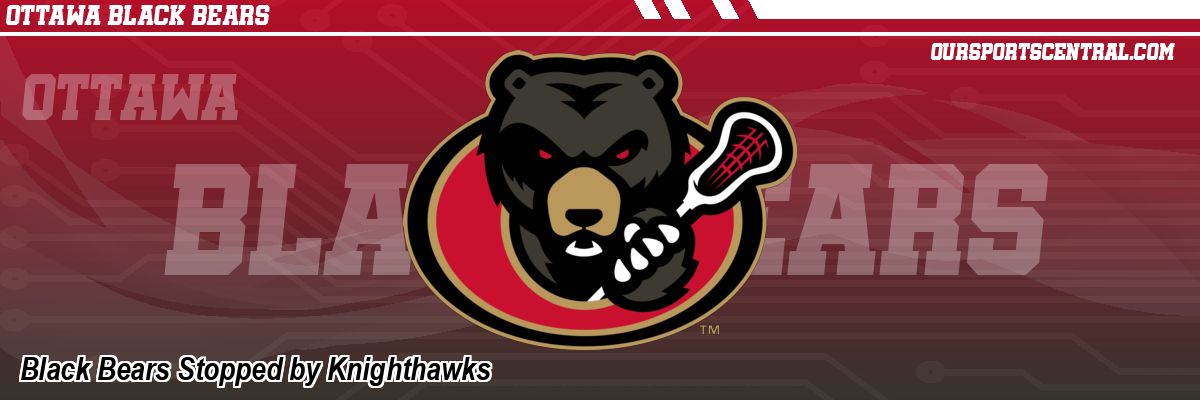 Black Bears Stopped by Knighthawks