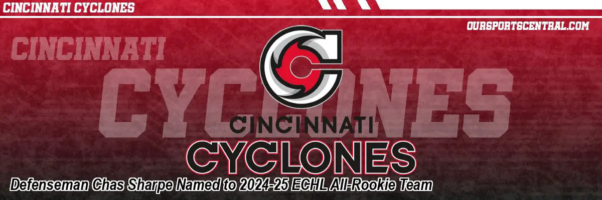 Defenseman Chas Sharpe Named to 2024-25 ECHL All-Rookie Team