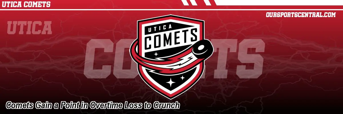 Comets Gain a Point in Overtime Loss to Crunch
