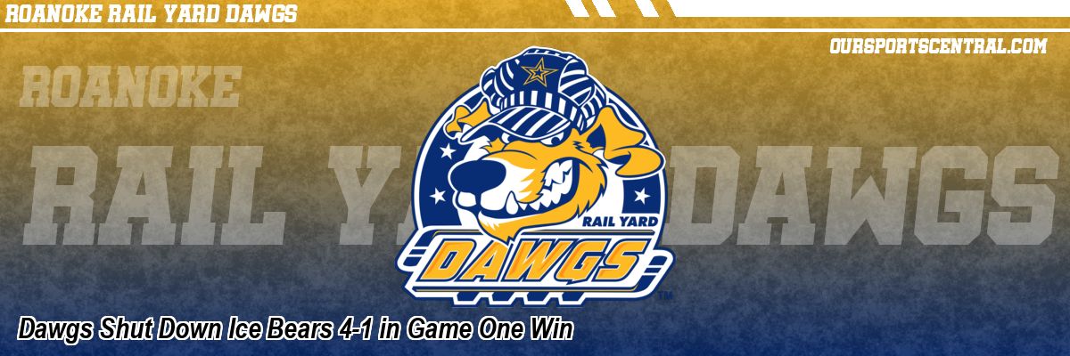 Dawgs Shut Down Ice Bears 4-1 in Game One Win