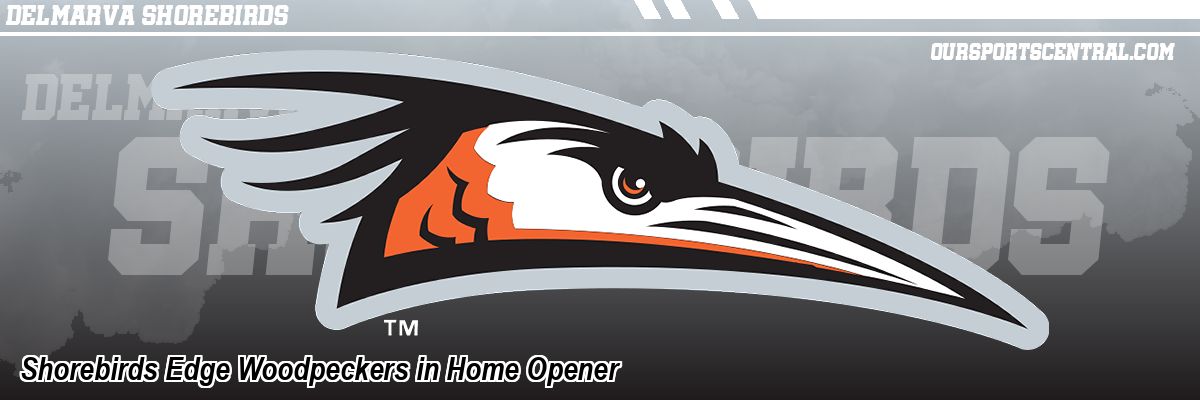Shorebirds Edge Woodpeckers in Home Opener