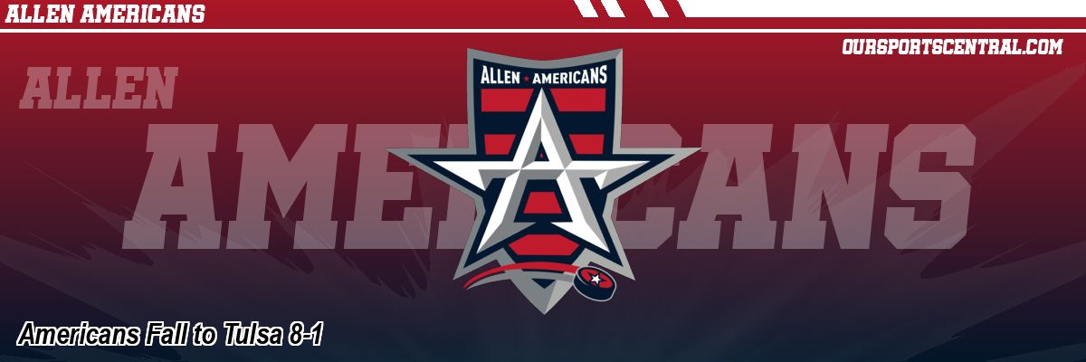 Americans Fall to Tulsa 8-1