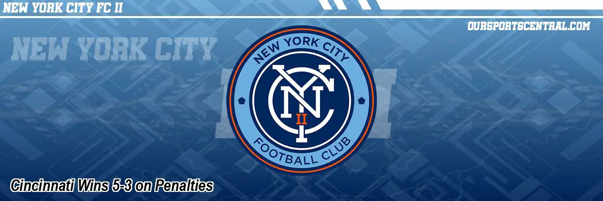 Cincinnati Wins 5-3 on Penalties