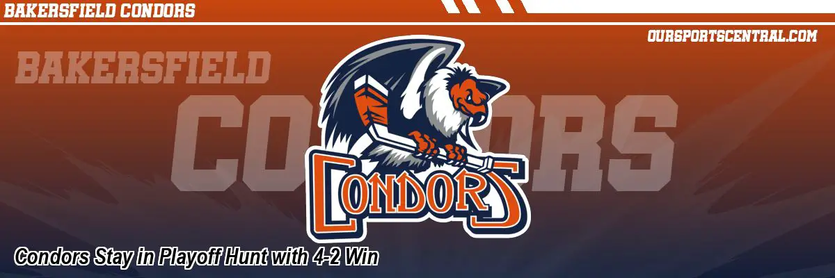 Condors Stay in Playoff Hunt with 4-2 Win