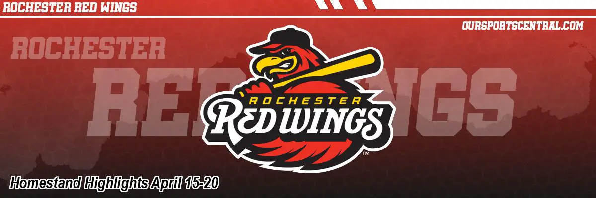 Homestand Highlights April 15-20