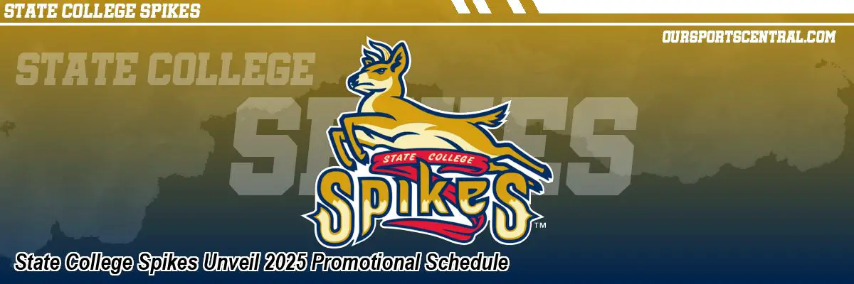 State College Spikes Unveil 2025 Promotional Schedule