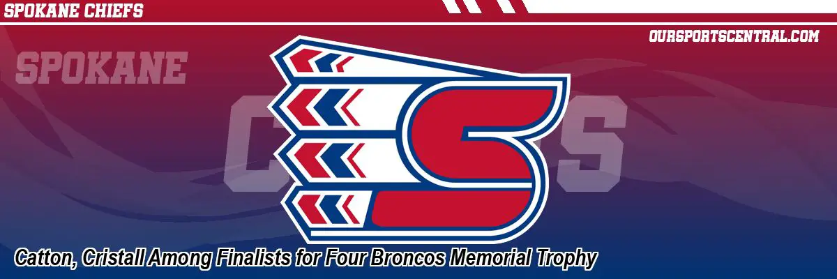 Catton, Cristall Among Finalists for Four Broncos Memorial Trophy