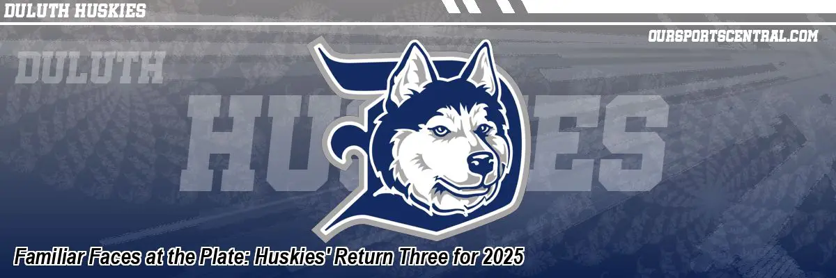 Familiar Faces at the Plate: Huskies' Return Three for 2025