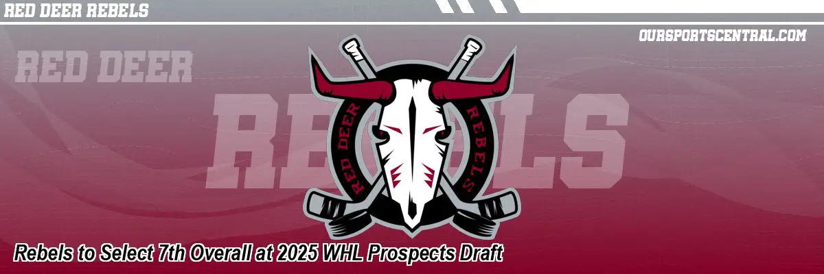 Rebels to Select 7th Overall at 2025 WHL Prospects Draft