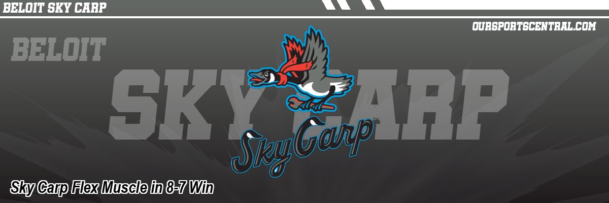 Sky Carp Flex Muscle in 8-7 Win