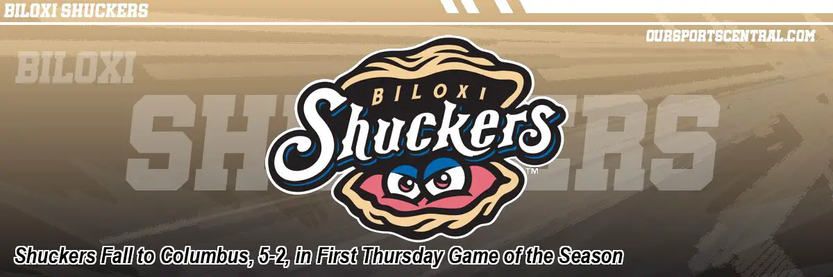 Shuckers Fall to Columbus, 5-2, in First Thursday Game of the Season